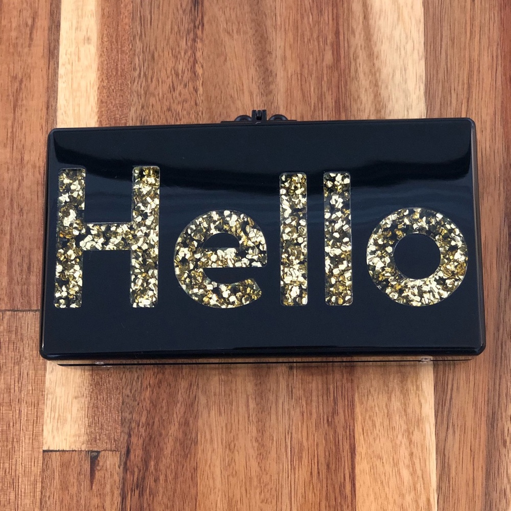 Edie Parker Clutch - Hello